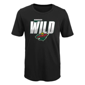 Dětské tričko Minnesota Wild Frosty Center Ultra black