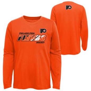 Philadelphia Flyers gyerek hosszú ujjú póló Rink Reimagined LS Ultra orange