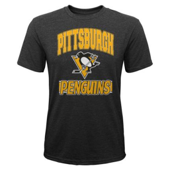Pittsburgh Penguins gyerek póló All Time Great Triblend black