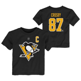 Pittsburgh Penguins gyerek póló Flat Captains Name and Number