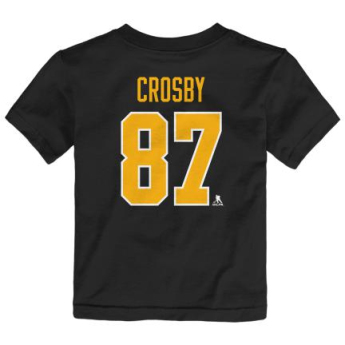 Pittsburgh Penguins gyerek póló Flat Captains Name and Number