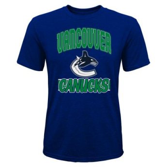Vancouver Canucks gyerek póló All Time Great Triblend navy