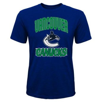 Vancouver Canucks gyerek póló All Time Great Triblend navy