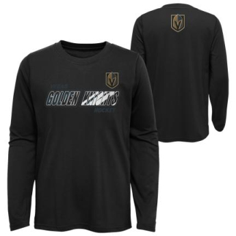 Vegas Golden Knights gyerek hosszú ujjú póló Rink Reimagined LS Ultra black