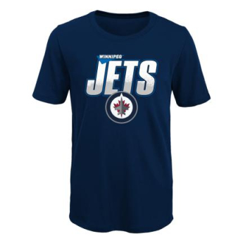 Winnipeg Jets gyerek póló Frosty Center Ultra blue