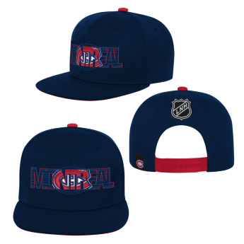 Montreal Canadiens gyerek flat siltes sapka Life Style Graphic Snapback