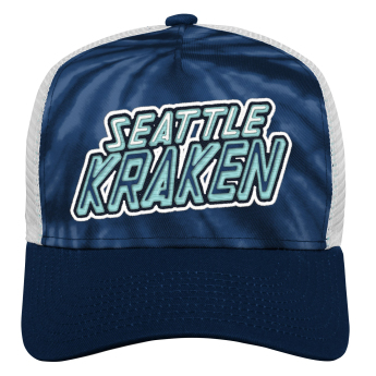 Seattle Kraken gyerek baseball sapka Santa Cruz Tie Dye Trucker