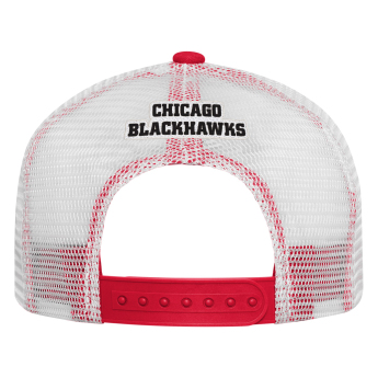 Chicago Blackhawks gyerek flat siltes sapka Foam Front Trucker Snapback