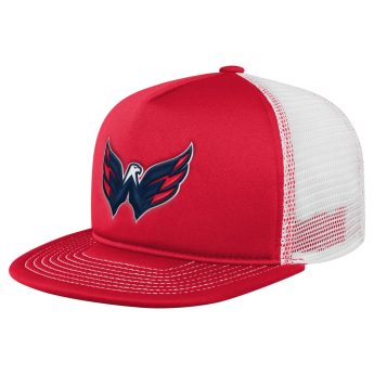 Washington Capitals gyerek flat siltes sapka Foam Front Trucker Snapback