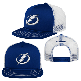 Tampa Bay Lightning gyerek flat siltes sapka Foam Front Trucker Snapback