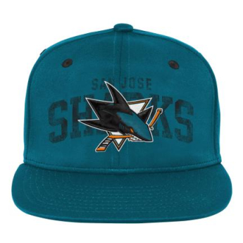 San Jose Sharks gyerek flat siltes sapka Life Style Printed Snapback
