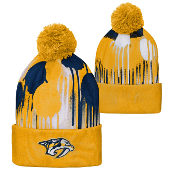 Nashville Predators gyerek téli sapka Paint Splatter Cuffed