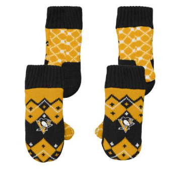 Pittsburgh Penguins gyerek kesztyű Fleece Lined Patchwork