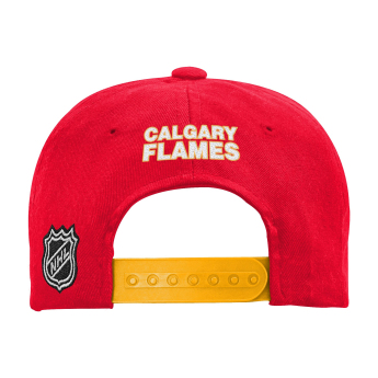 Calgary Flames gyerek flat siltes sapka 2 Tone Flatbrim Snap
