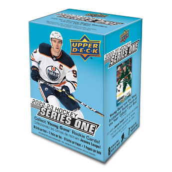 NHL dobozok NHL hokikártyák 2022-23 Upper Deck Series 1 Blaster Box