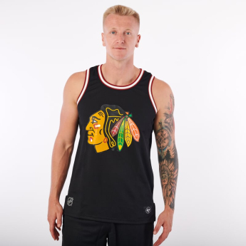 Chicago Blackhawks férfi trikó ’47 Grafton Tank black