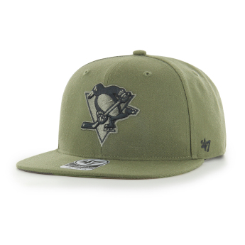 Pittsburgh Penguins baseball flat sapka Ballpark Camo 47 CAPTAIN NHL green