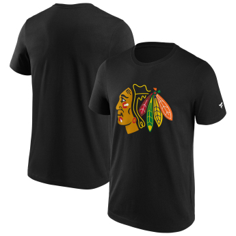 Chicago Blackhawks férfi póló Primary Logo Graphic T-Shirt black