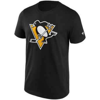 Pittsburgh Penguins férfi póló Primary Logo Graphic black