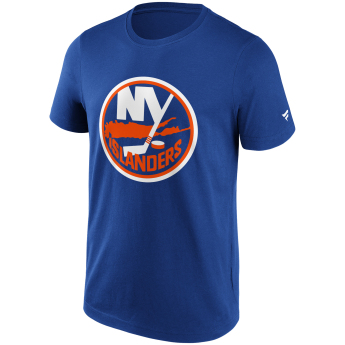 New York Islanders férfi póló Primary Logo Graphic blue