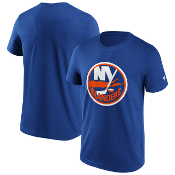 New York Islanders férfi póló Primary Logo Graphic blue