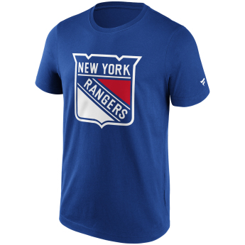New York Rangers férfi póló Primary Logo Graphic blue