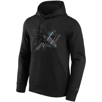 San Jose Sharks férfi kapucnis pulóver Etch Hoodie black