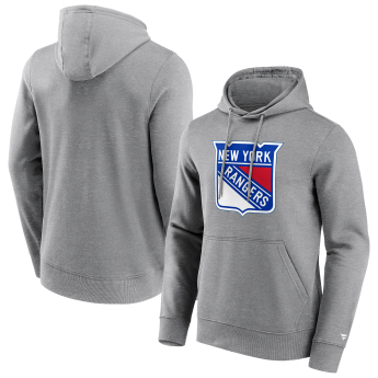 New York Rangers férfi kapucnis pulóver Primary Logo Graphic Hoodie grey
