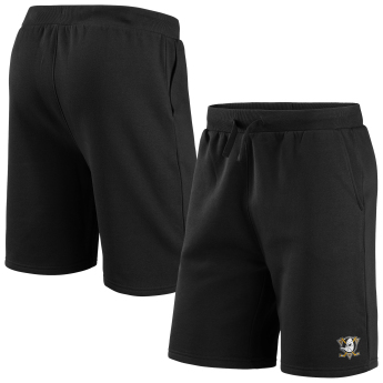 Anaheim Ducks férfi rövidnadrág Primary Logo Graphic Sweat Short black