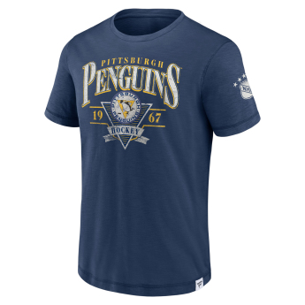 Pittsburgh Penguins férfi póló True Classics Cotton Slub Elevated blue