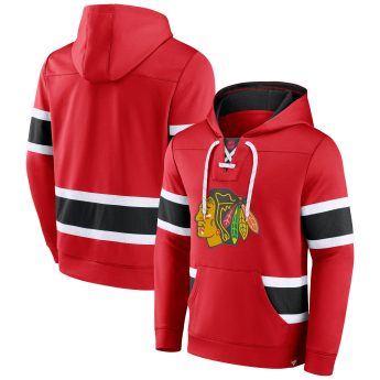 Chicago Blackhawks férfi kapucnis pulóver Iconic NHL Exclusive Pullover Hoodie