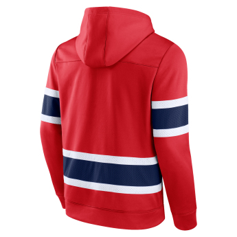 Washington Capitals férfi kapucnis pulóver Iconic NHL Exclusive Pullover Hoodie