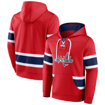 Washington Capitals férfi kapucnis pulóver Iconic NHL Exclusive Pullover Hoodie