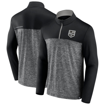 Los Angeles Kings férfi pulóver Iconic Defender 1/4 Zip black