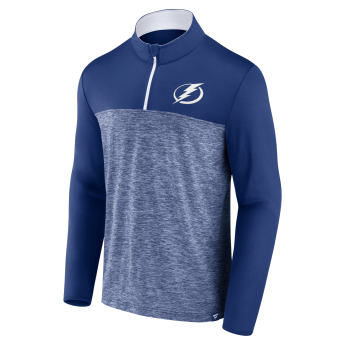 Tampa Bay Lightning férfi pulóver Iconic Defender 1/4 Zip blue