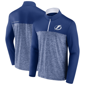 Tampa Bay Lightning férfi pulóver Iconic Defender 1/4 Zip blue