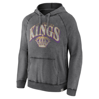 Los Angeles Kings férfi kapucnis pulóver True Classics Washed Pullover Hoodie grey