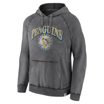 Pittsburgh Penguins férfi kapucnis pulóver True Classics Washed Pullover Hoodie grey