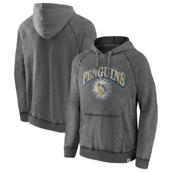 Pittsburgh Penguins férfi kapucnis pulóver True Classics Washed Pullover Hoodie grey