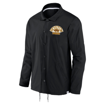 Boston Bruins férfi kabát True Classics Varsity Coach black