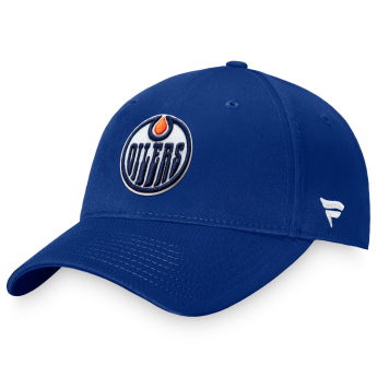 Edmonton Oilers baseball sapka Core Structured Adjustable blue