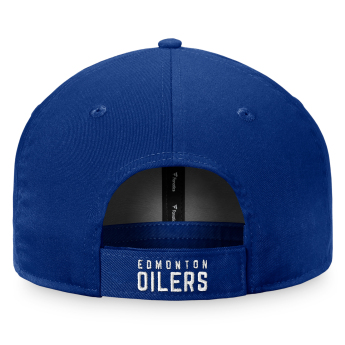 Edmonton Oilers baseball sapka Core Structured Adjustable blue