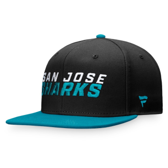 San Jose Sharks baseball flat sapka Iconic Color Blocked Snapback BG