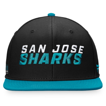 San Jose Sharks baseball flat sapka Iconic Color Blocked Snapback BG