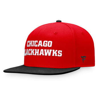 Chicago Blackhawks baseball flat sapka Iconic Color Blocked Snapback RB