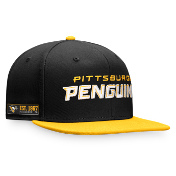 Pittsburgh Penguins baseball flat sapka Iconic Color Blocked Snapback BY