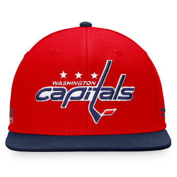 Washington Capitals baseball flat sapka Iconic Color Blocked Snapback RB