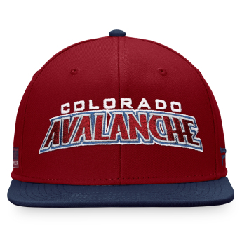 Colorado Avalanche baseball flat sapka Iconic Color Blocked Snapback RN
