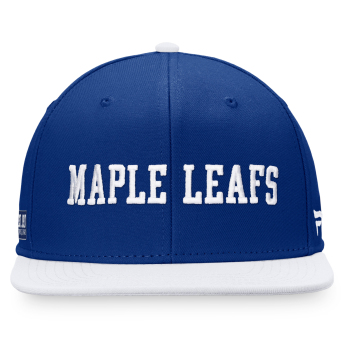 Toronto Maple Leafs baseball flat sapka Iconic Color Blocked Snapback BW