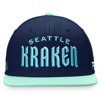 Seattle Kraken baseball flat sapka Iconic Color Blocked Snapback BG